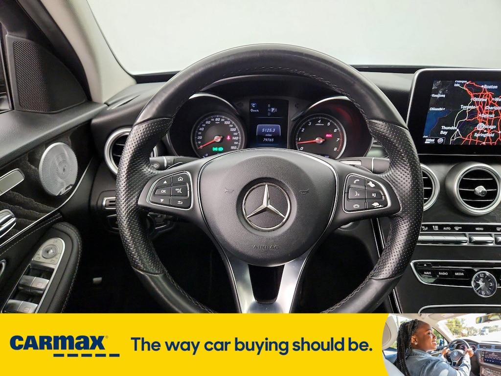 used 2015 Mercedes-Benz C-Class car, priced at $18,998