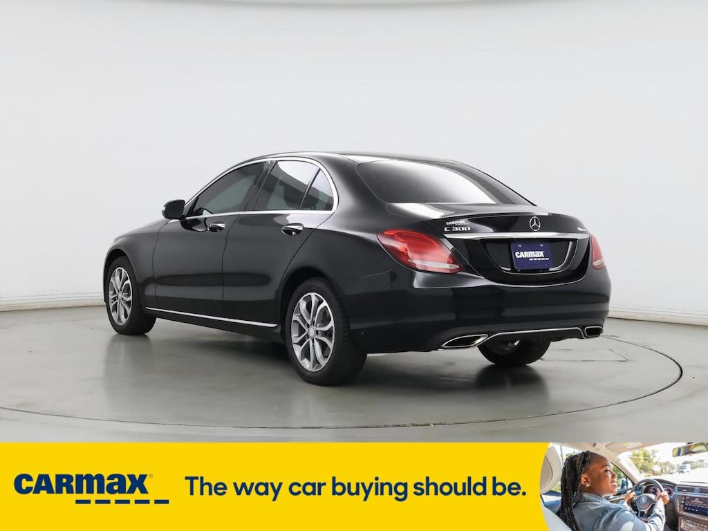 used 2015 Mercedes-Benz C-Class car, priced at $18,998