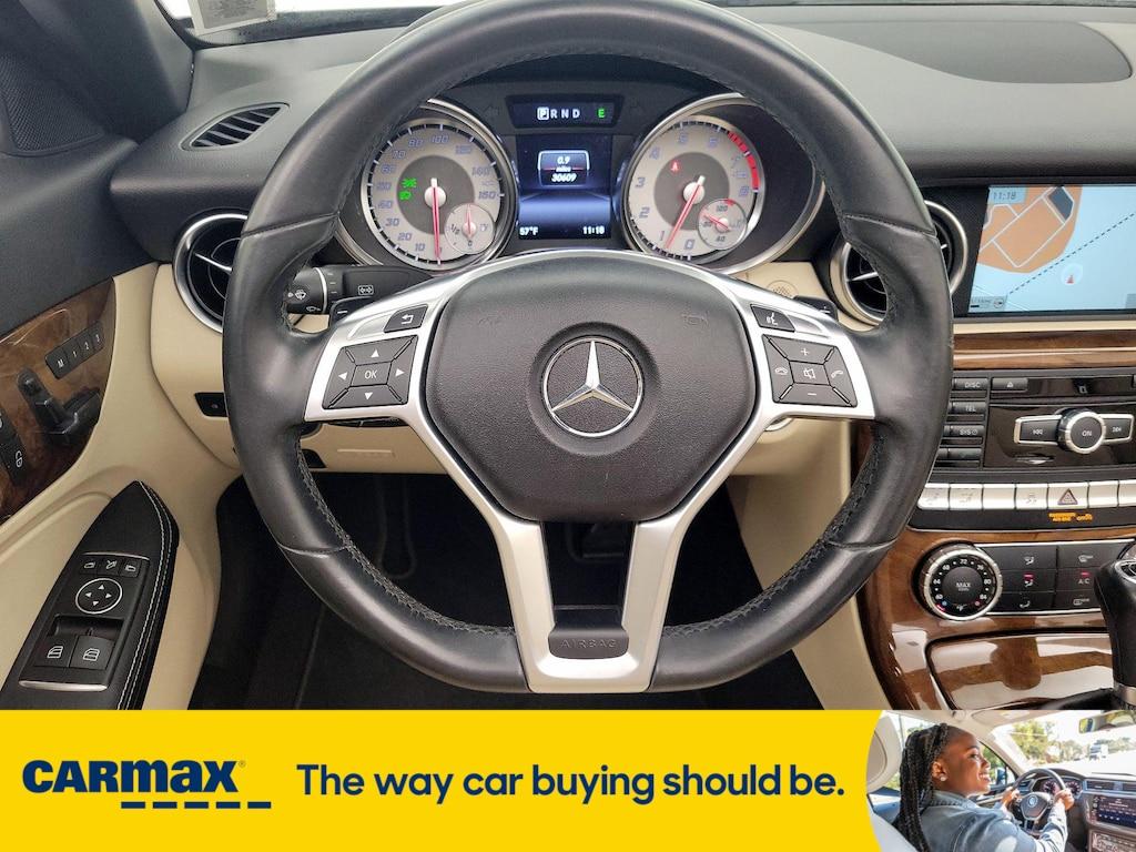 used 2015 Mercedes-Benz SLK-Class car, priced at $23,998