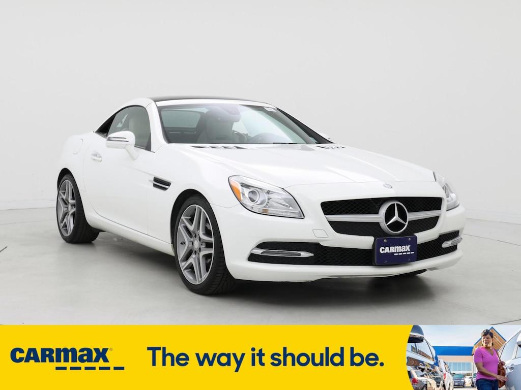 used 2015 Mercedes-Benz SLK-Class car, priced at $23,998