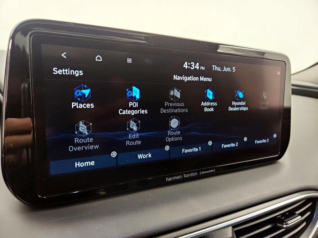 used 2021 Hyundai Santa Fe car, priced at $22,998