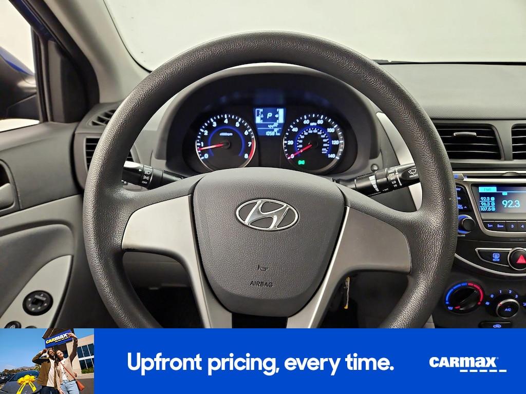 used 2015 Hyundai Accent car, priced at $15,998