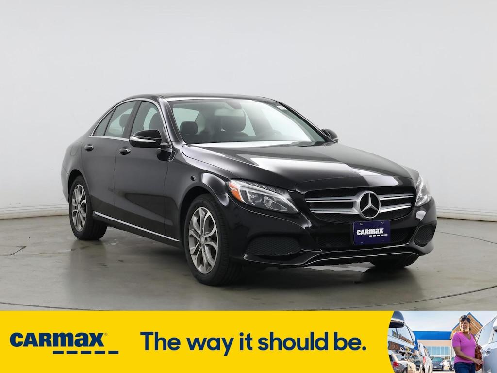 used 2015 Mercedes-Benz C-Class car, priced at $21,998