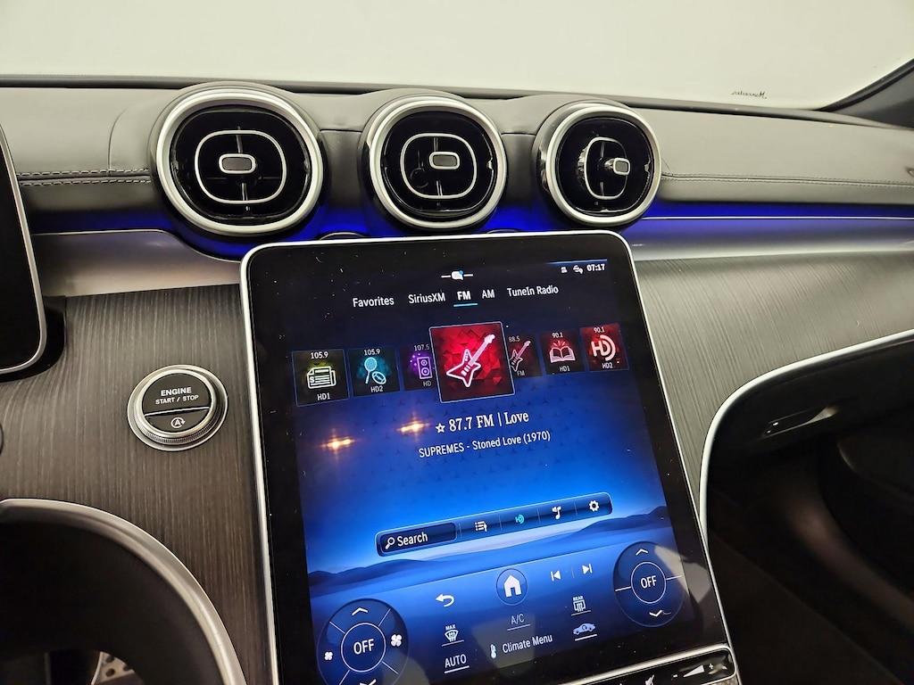 used 2023 Mercedes-Benz C-Class car, priced at $37,998