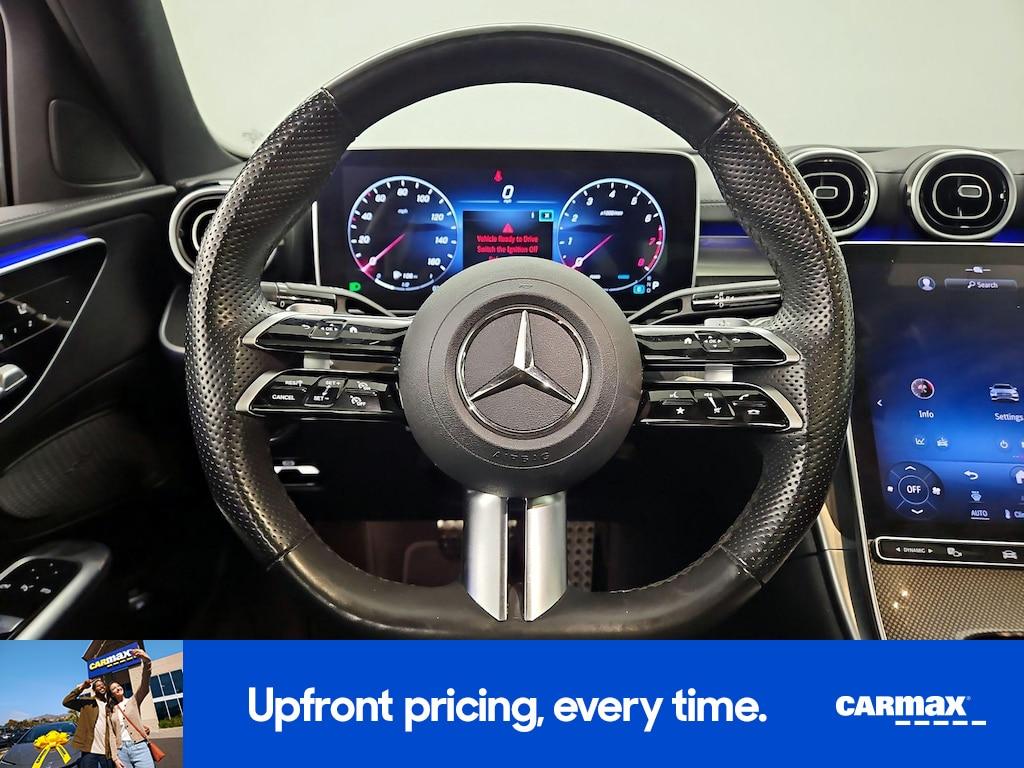 used 2023 Mercedes-Benz C-Class car, priced at $37,998