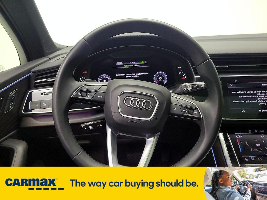 used 2022 Audi Q7 car, priced at $39,998