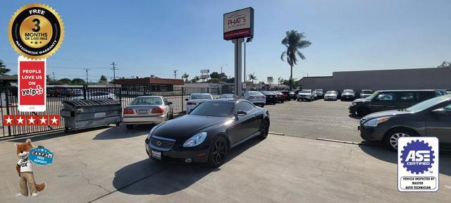 used 2002 Lexus SC 430 car, priced at $10,495