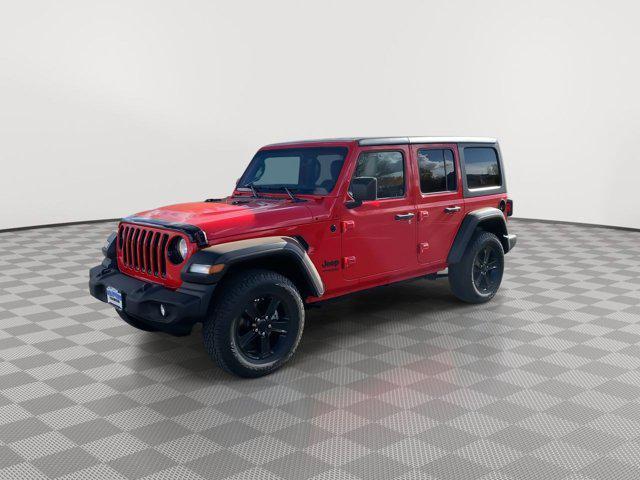 used 2022 Jeep Wrangler Unlimited car, priced at $29,700