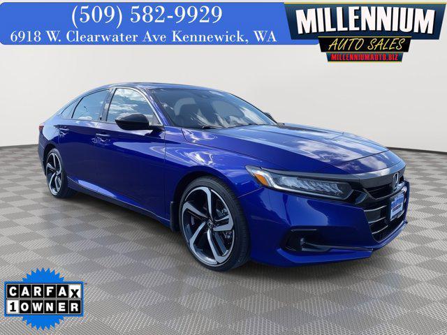 used 2021 Honda Accord car, priced at $29,900