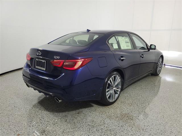 new 2024 INFINITI Q50 car, priced at $54,660