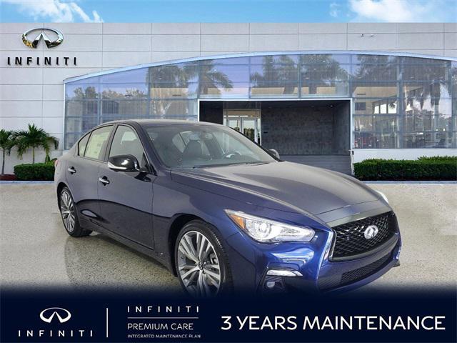 new 2024 INFINITI Q50 car, priced at $54,660