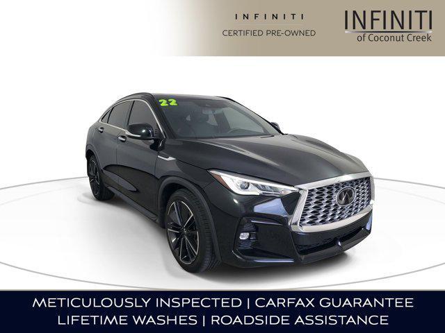 used 2022 INFINITI QX55 car, priced at $27,591