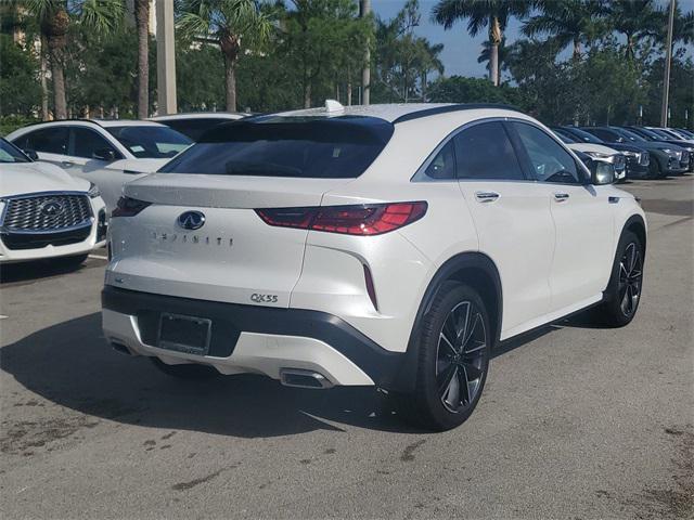 new 2025 INFINITI QX55 car, priced at $52,985