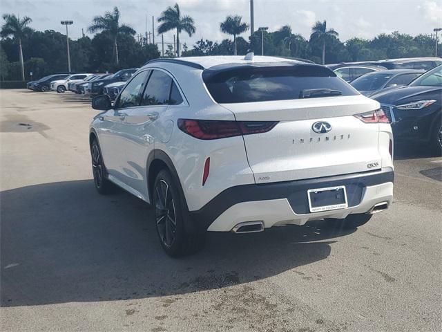 new 2025 INFINITI QX55 car, priced at $52,985