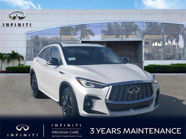 new 2025 INFINITI QX55 car, priced at $52,985