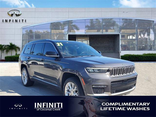 used 2021 Jeep Grand Cherokee L car, priced at $37,715