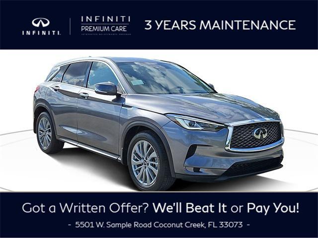 new 2025 INFINITI QX50 car, priced at $44,585
