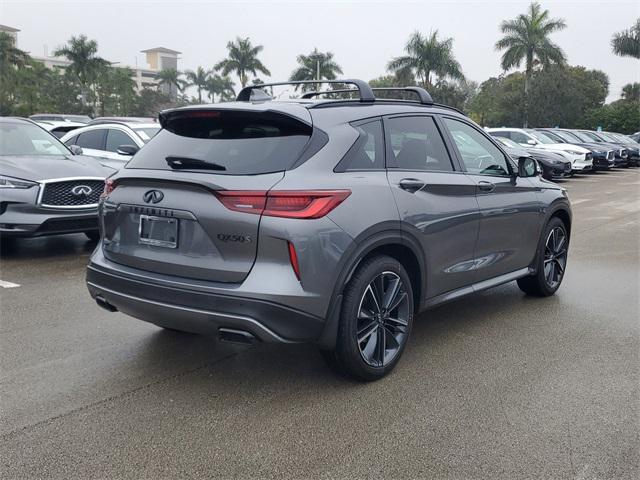 new 2025 INFINITI QX50 car, priced at $53,670