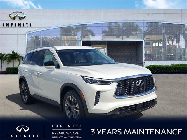 new 2025 INFINITI QX60 car, priced at $59,080