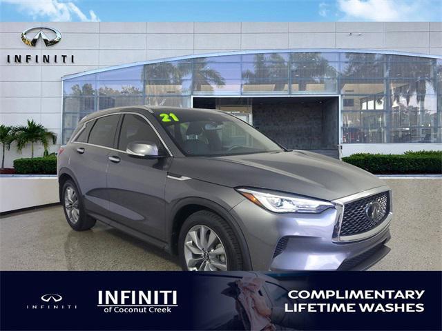 used 2021 INFINITI QX50 car, priced at $25,525