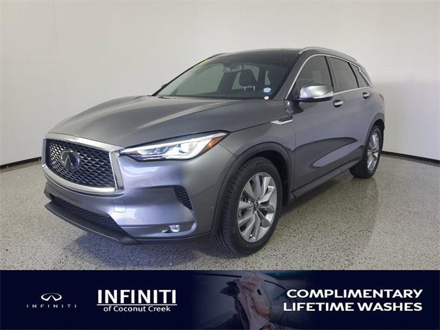 used 2021 INFINITI QX50 car, priced at $25,525