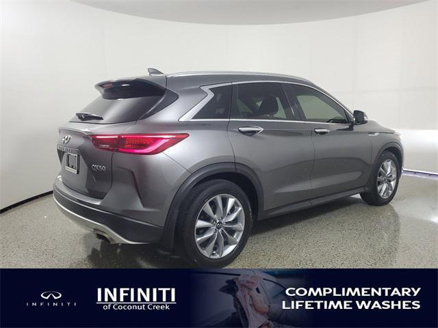 used 2021 INFINITI QX50 car, priced at $25,525