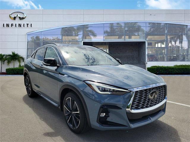 new 2025 INFINITI QX55 car, priced at $57,875