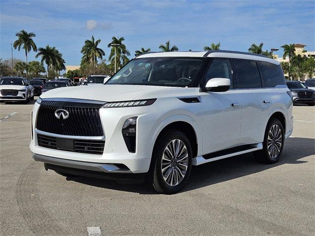 new 2025 INFINITI QX80 car, priced at $93,000