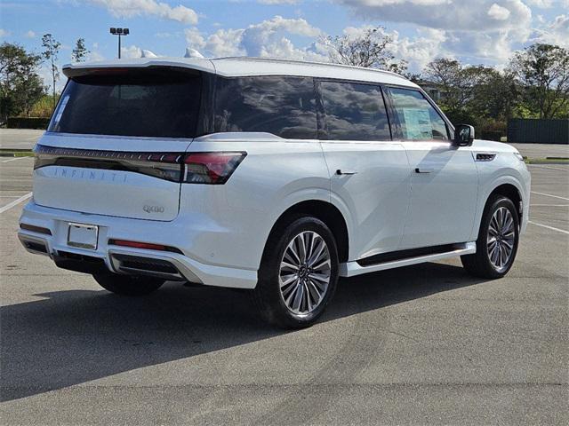 new 2025 INFINITI QX80 car, priced at $93,000