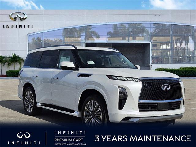 new 2025 INFINITI QX80 car, priced at $93,000