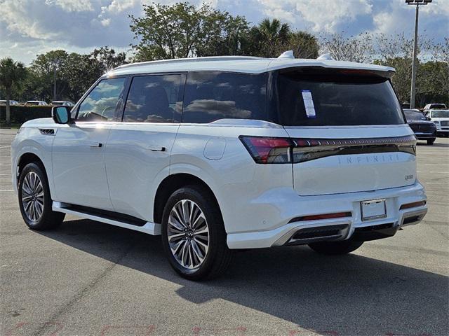 new 2025 INFINITI QX80 car, priced at $93,000