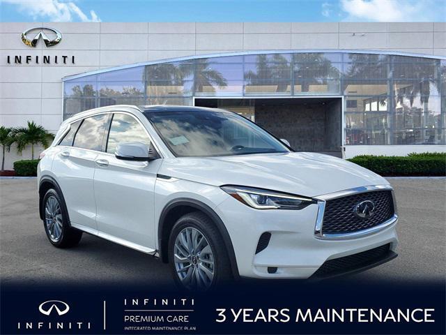 new 2025 INFINITI QX50 car, priced at $50,170