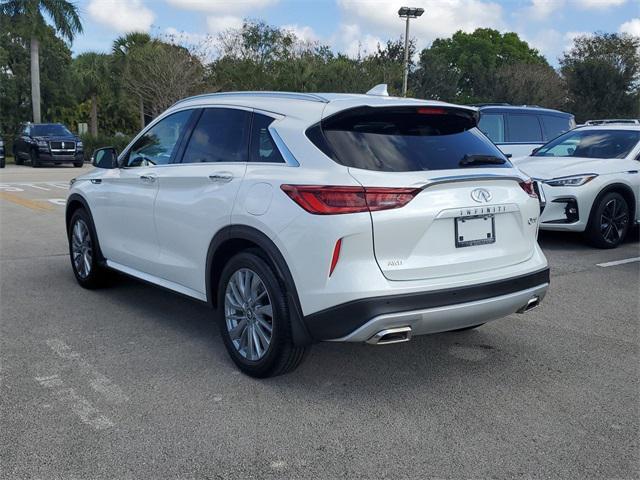 new 2025 INFINITI QX50 car, priced at $50,170