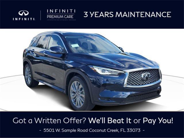new 2025 INFINITI QX50 car, priced at $49,270