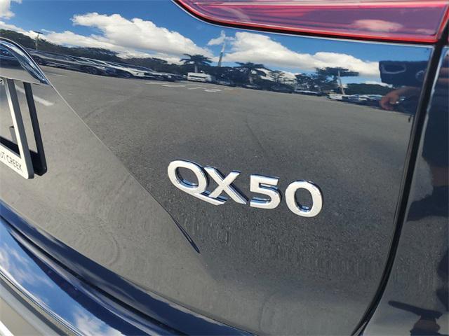 new 2025 INFINITI QX50 car, priced at $49,270