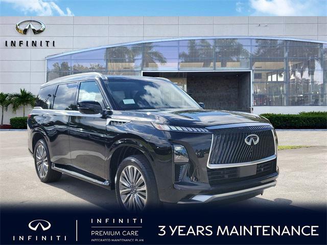 new 2025 INFINITI QX80 car, priced at $92,100