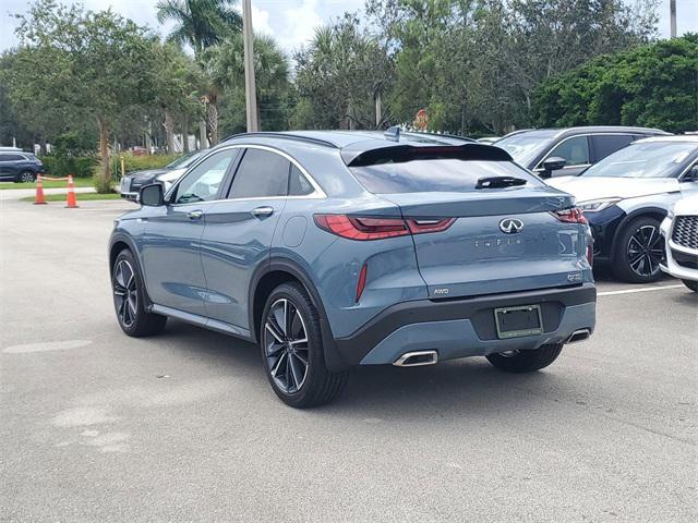 new 2025 INFINITI QX55 car, priced at $52,780