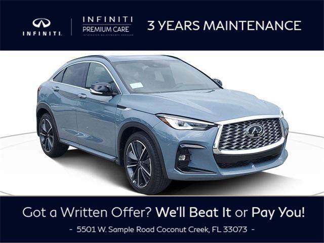 new 2025 INFINITI QX55 car, priced at $52,780