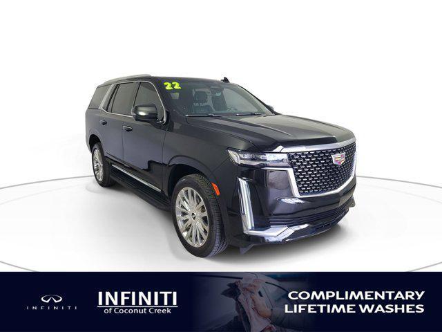 used 2022 Cadillac Escalade car, priced at $64,285