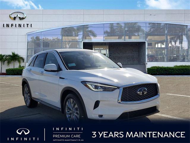 new 2025 INFINITI QX50 car, priced at $44,675