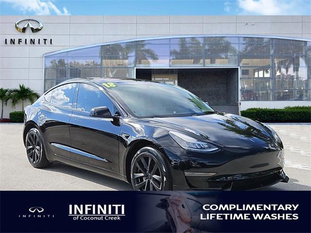 used 2018 Tesla Model 3 car, priced at $21,994