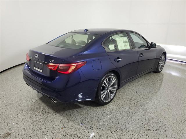 new 2024 INFINITI Q50 car, priced at $54,660