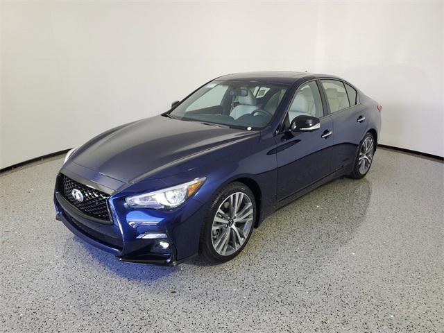 new 2024 INFINITI Q50 car, priced at $54,660