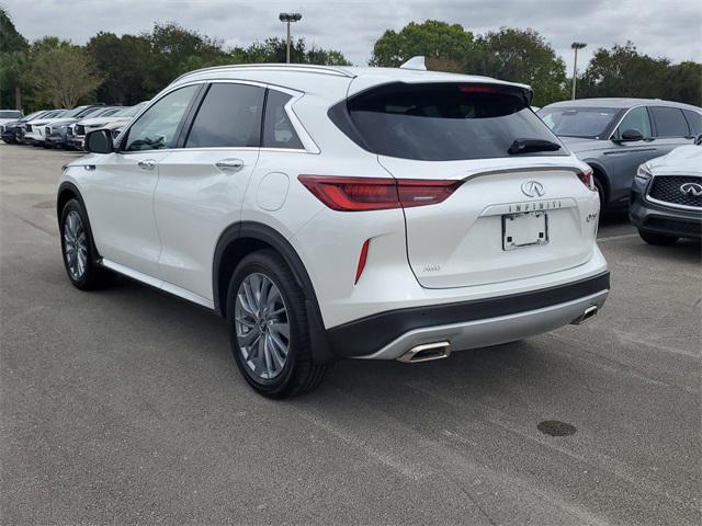 new 2025 INFINITI QX50 car, priced at $50,170