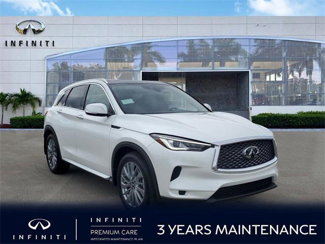 new 2025 INFINITI QX50 car, priced at $50,170