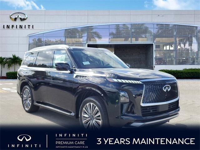 new 2025 INFINITI QX80 car, priced at $92,100