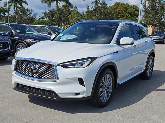 new 2025 INFINITI QX50 car, priced at $50,170