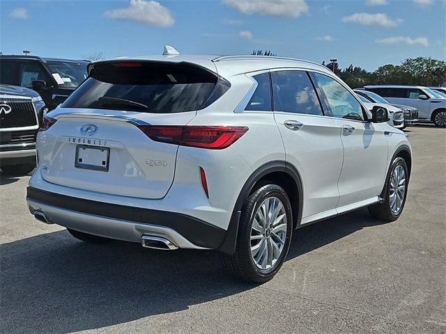 new 2025 INFINITI QX50 car, priced at $50,170