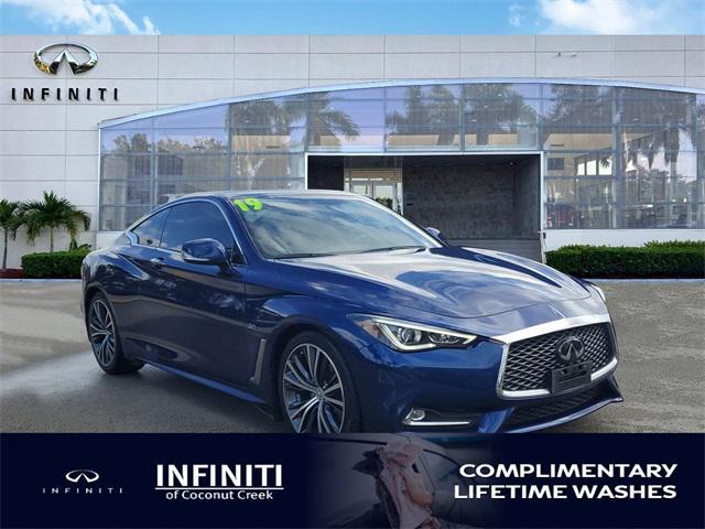 used 2019 INFINITI Q60 car, priced at $24,341