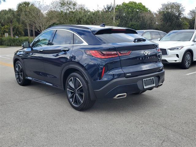 new 2025 INFINITI QX55 car, priced at $52,085